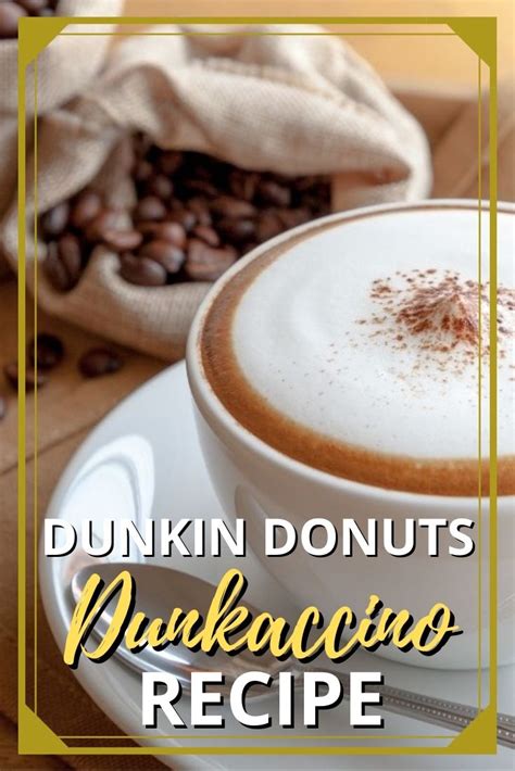 Dunkin Donuts Dunkaccino Recipe (Copycat) (Updated 2024).